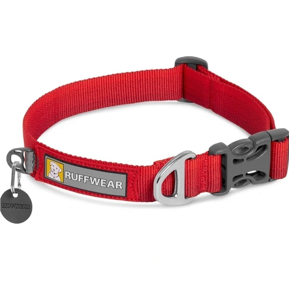 NEW Ruffwear Red Dog Collar Small (11”-14”)